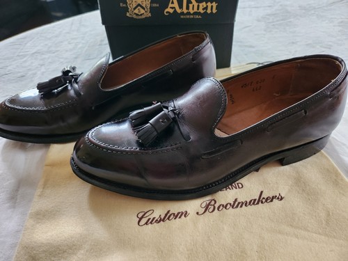 Mocassini uomo alden - alden, nappa
