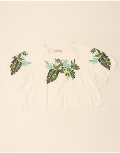 Top blusa donna zara crop - top, uk