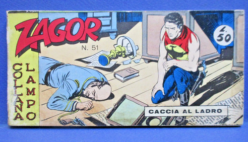 Zagor striscia collana lampo - zagor,