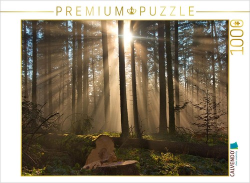 Calvendo puzzle nebel wald - puzzle,