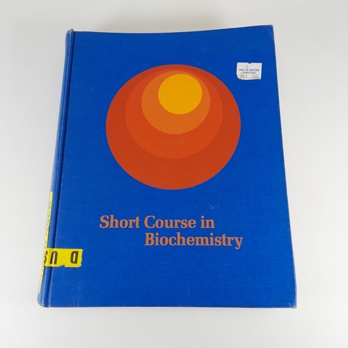 Short course biochemistry - short,