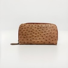 ENDO MILANO PORTAFOGLIO ARTIGIANALE VERA PELLE MARRONE CHIARO