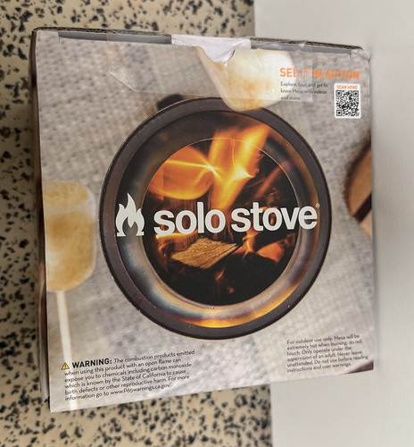 Stufa solo mesa fuoco - fuoco, da