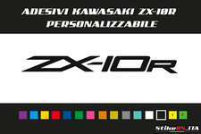 Adesivo in Vinile: KAWASAKI ZX-10R  2pz COLORI E DIMENSIONI A SCELTA