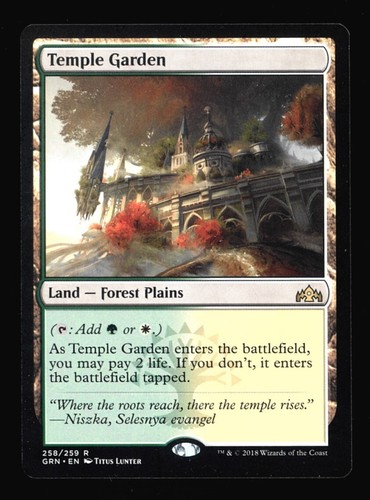 Temple garden peeling miscut - temple,