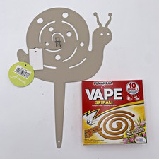 PORTA ZAMPIRONE IN METALLO MONTEMAGGI + UNA SCATOLA DI ZAMPIRONI VAPE IL TOP