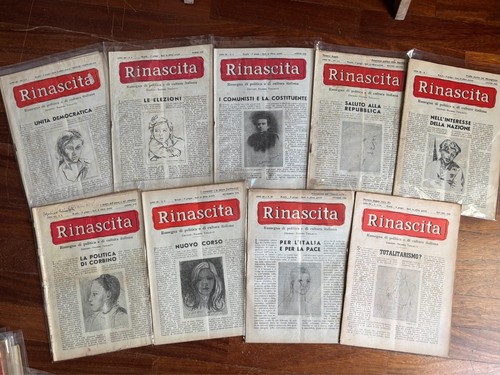 Rivista rinascita anno - ,
