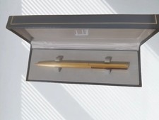 Penna Sfera Dunhill Placcata Oro Vintage Made In Germany Collezione 