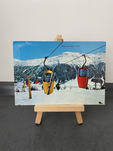 Cartolina epoca livigno - d'epoca,