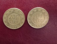 Monete lire 200 del - lire,