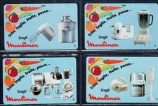 GIAN - Serie Tematica  "MOULINEX"   4 Schede nuove  -  COMPLETA