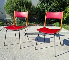Coppia di sedie Anni '50 "Boomerang" Carlo Ratti
