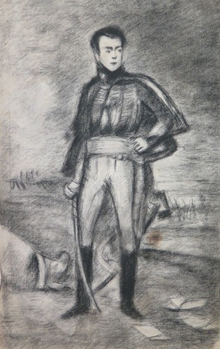 Disegno antico grande misura - antico,