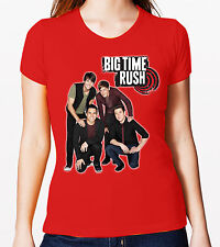 BIG TIME RUSH T-SHIRT GRUPPO MUSICA BOY BAND TANTI COLORI MANICA CORTA E LUNGA