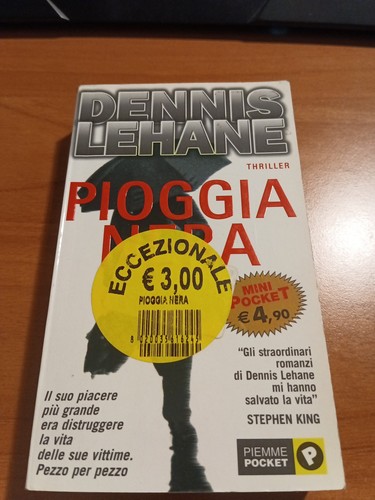Dennis lehane pioggia nera - dennis,