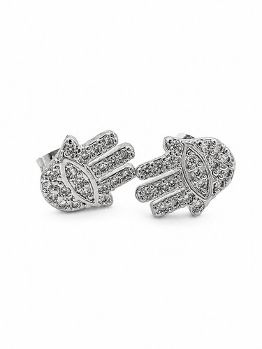 Hamsa orecchini con mano - con, di