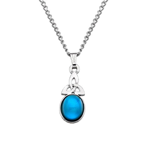 Collana charm amuleto con - con, nodo