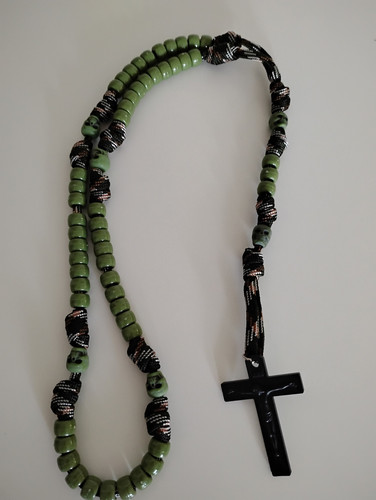 Rosario paracord mimetico - paracord,