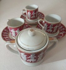 Tazzine Caffè e Zuccheriera