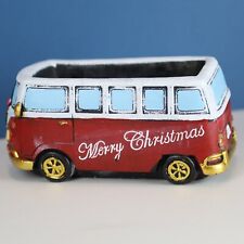 Vaso retrò camper rosso