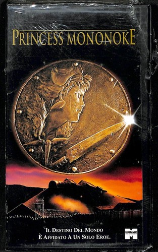 Princess mononoke film vhs - princess,