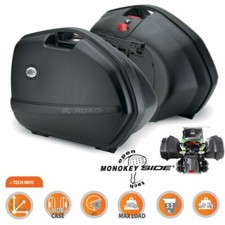 COPPIA VALIGIE LATERALI MOTO KAPPA K33N MONOKEY-SIDE CAPIENZA 33 LITRI