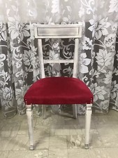 Sedia Shabby Chic Rosso Artigianale Made In Italy Produzione Italiana