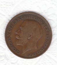 N  105   INGHILTERRA   RARA  MONETA  1   PENNY   1916
