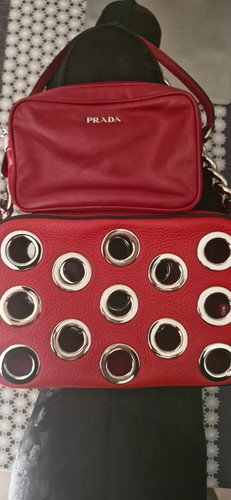 Prada vitello daino borsa - prada, mano