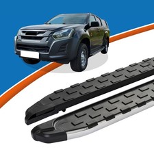 Pedane Laterali Isuzu D-Max Dal 2012 SUPA Argento