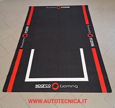 TAPPETO PER SIMULATORE SPARCO GAMING ANTISCIVOLO MOTIVO CASELLA DI PARTENZA NEW