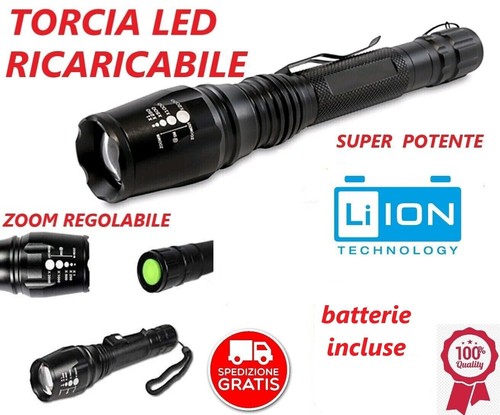 Potente torcia led - potente, cree