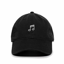 Quaver Baseball Cap Embroidered Cotton Adjustable Dad Hat