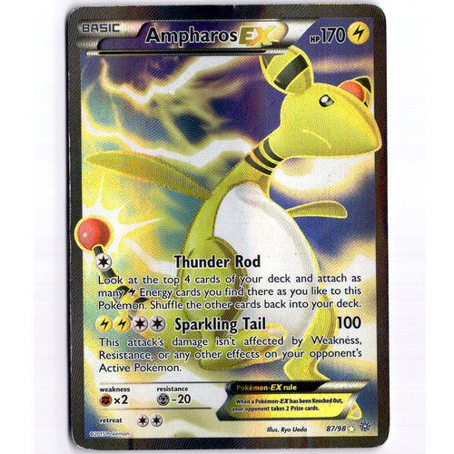 Ampharos holo - full,