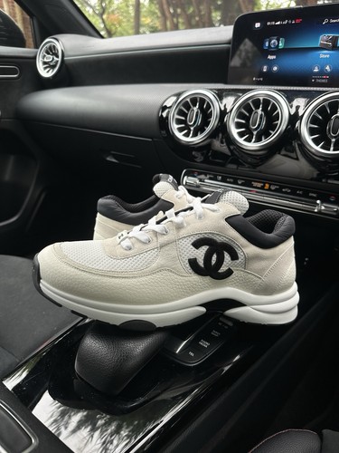 Sneakers chanel bianche nere - chanel, bianche/nere