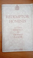 libro " Redemptor Hominis -