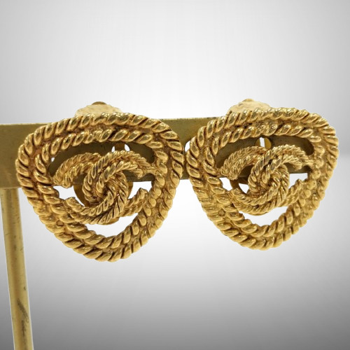 Orecchini chanel logo - chanel, cc