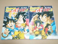 Dragon Ball GT Perfect File Vol.1 - Vol.2 Set Completo Guida Anime Giappone