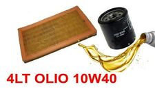 KIT 2 FILTRI TAGLIANDO OLIO 10W40 PIAGGIO PORTER 1.3 BENZINA DAL 1998