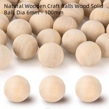 Palline artigianali in legno