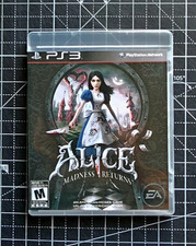 Custodia personalizzata PS3 PlayStation 3 Alice Madness Returns - NO gioco NO manuale