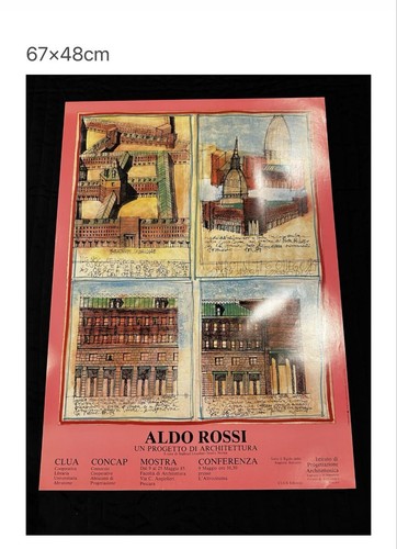 Raro poster originale aldo - poster,