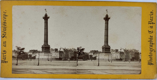 Stéréo paris colonne de - stéréo,,