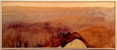 Quadro paesaggio resina