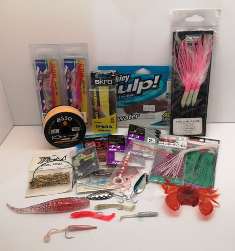 Lotto stock materiale pesca - lotto,