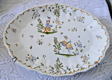 Grande Piatto Ovale In Faenza