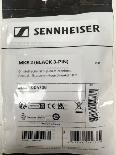 Sennheiser mike c - sennheiser,