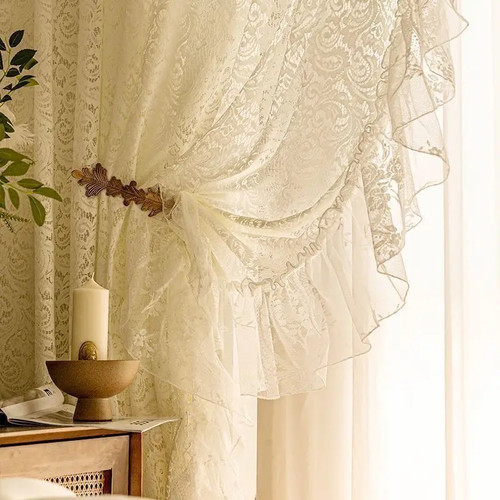 Tende tulle arruffato - in,