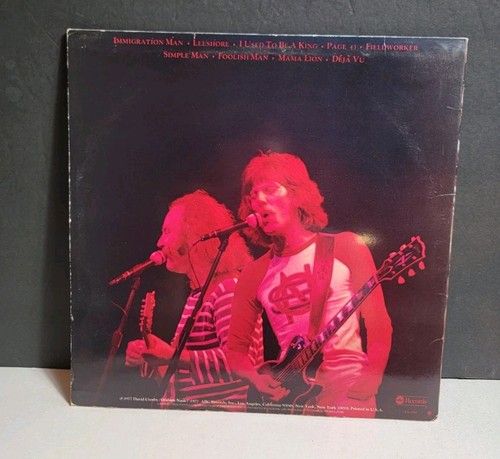 Crosby nash live - crosby, vinyl