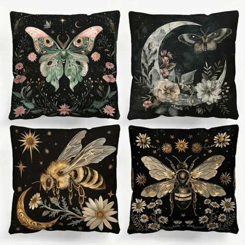 Copricuscino gotico celeste - , x
